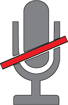 image of a muted microphone in zoom